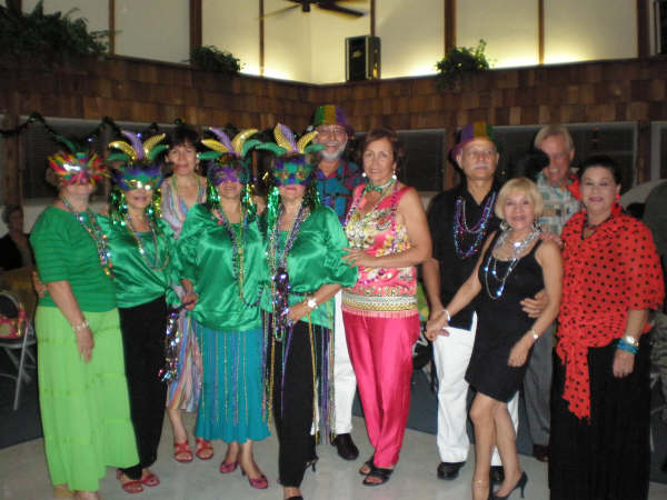 L to R: Maria Finnerty, Isa Bryson, Julieta Greene, Nancy Rozon, Herman Santa, Lucy Santa, Steve Junda, Alicia Abbate, Joe Abbate and Merced Marquez