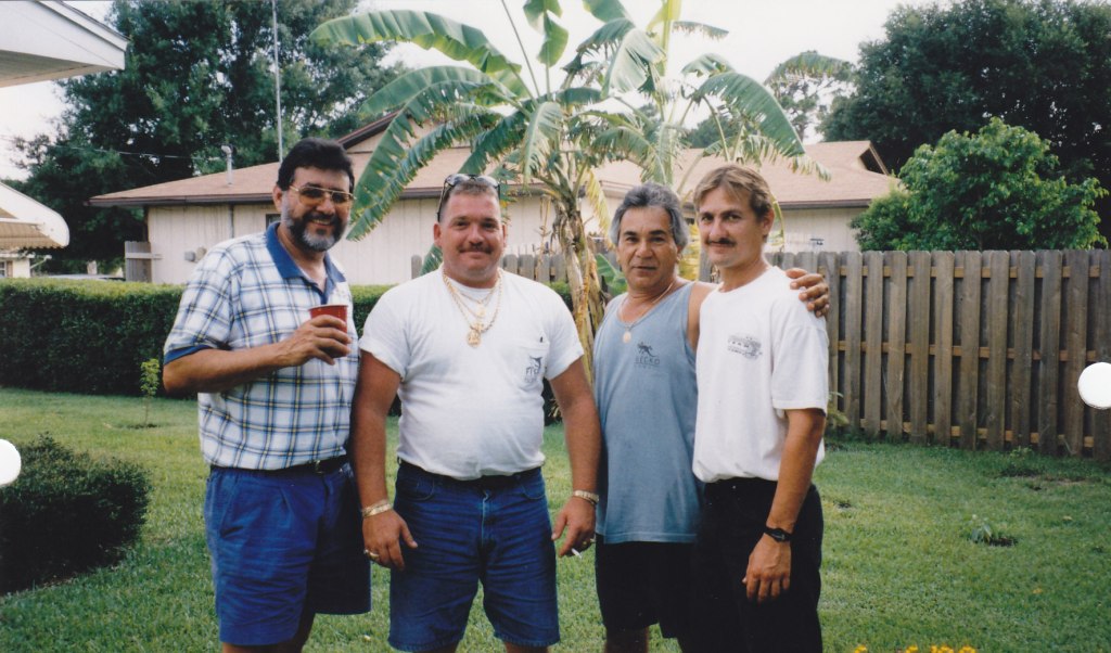 L to R: Herman Santa, Tony Ortiz, Willie González and James Comander