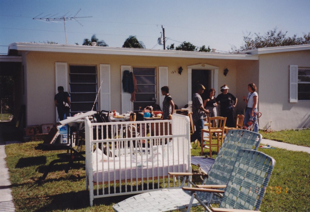 Some of the merchandise that the members donated for the sale