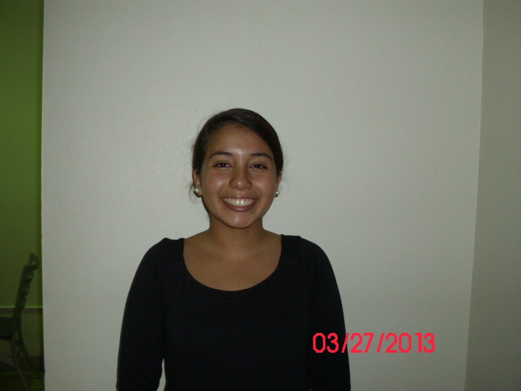 Pamela Garcia, scholarship winner 2013