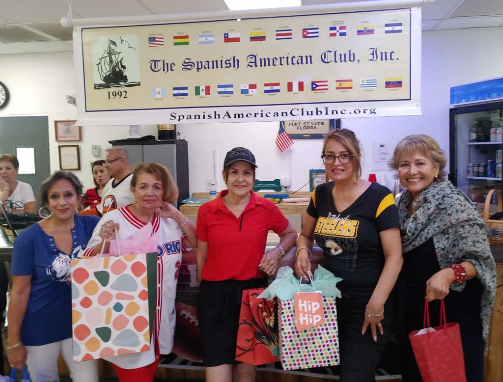 From left: Alma Avilés, Nereida Pellot, María Garcia, May Santa and Ada Duque